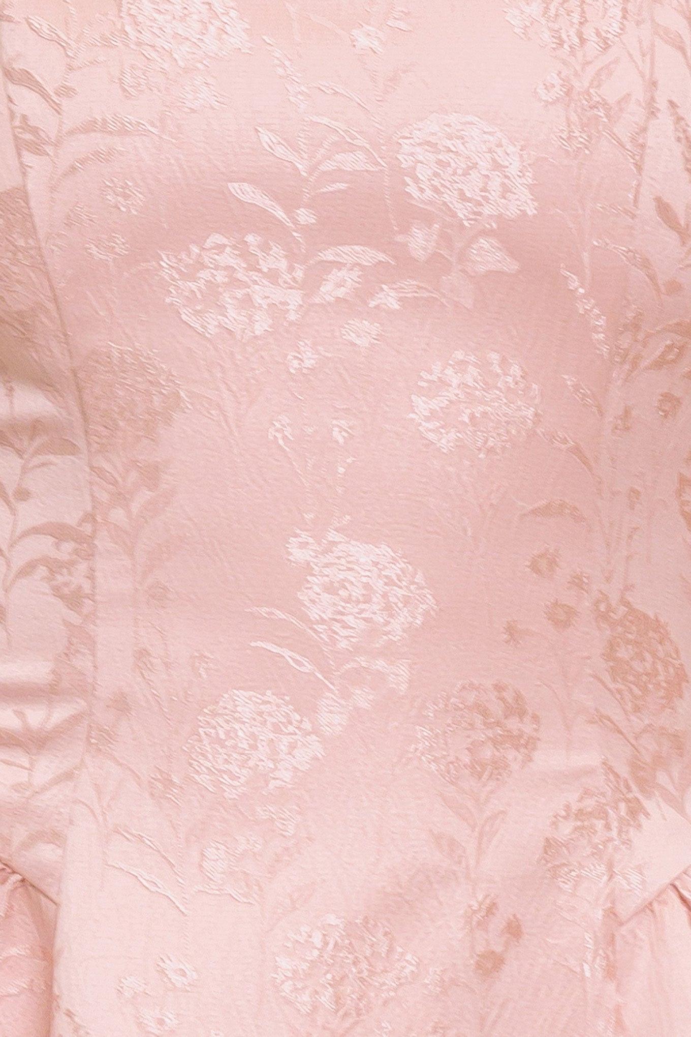 Sweet Bloom Satin Mini Dress