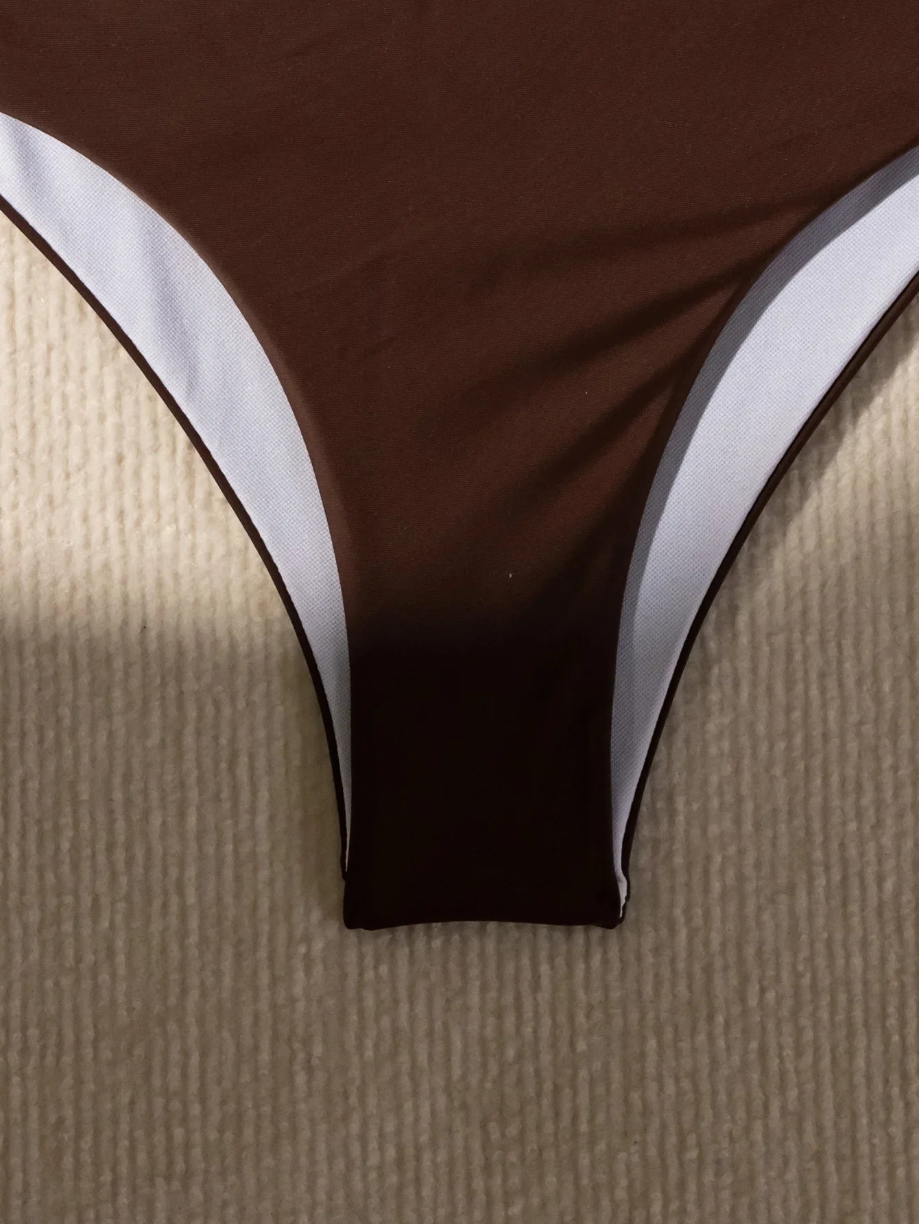 2026 Halter Wrinkled High Neck Swimsuit