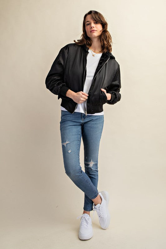 Reversible Bomber Jacket