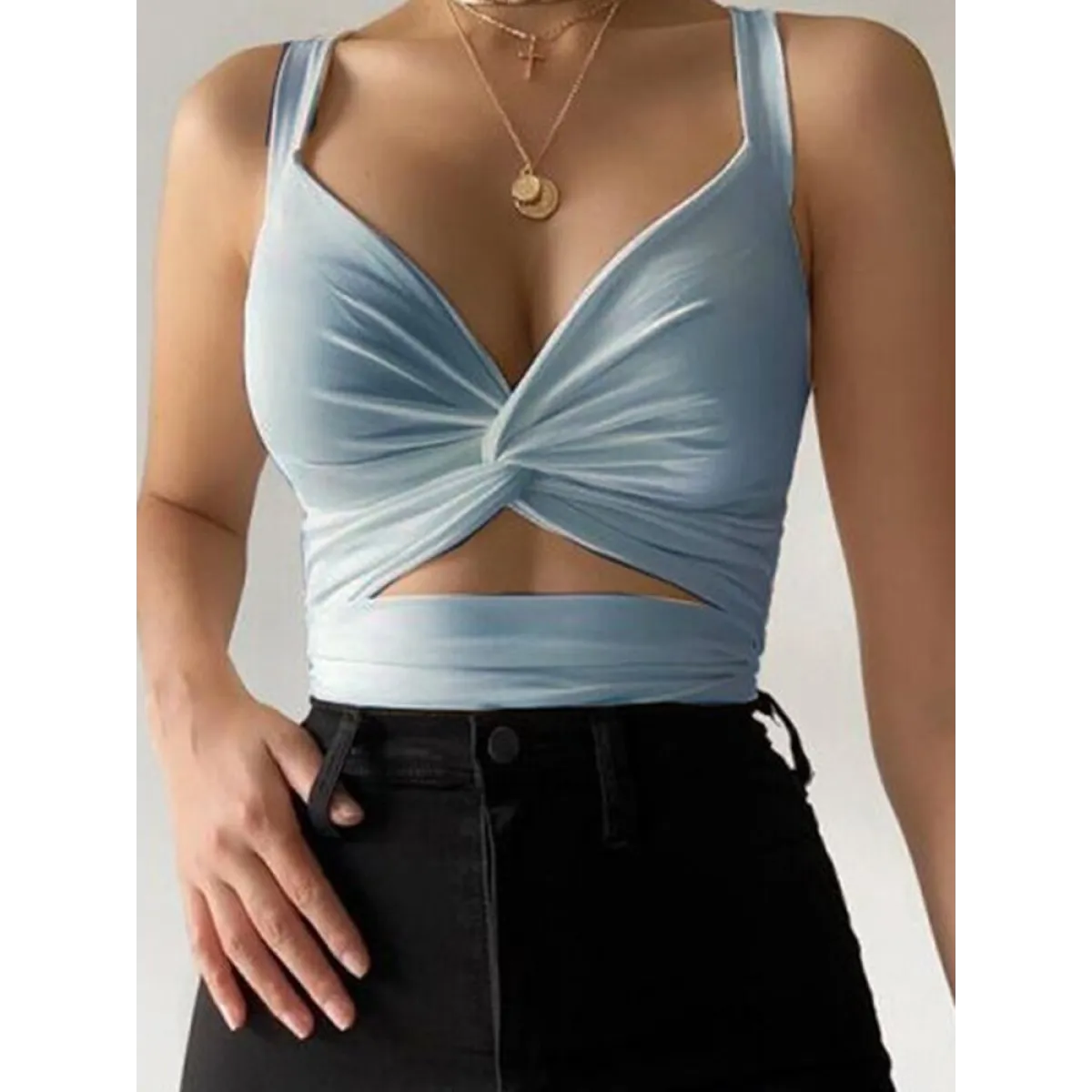 Sleeveless Crop Top