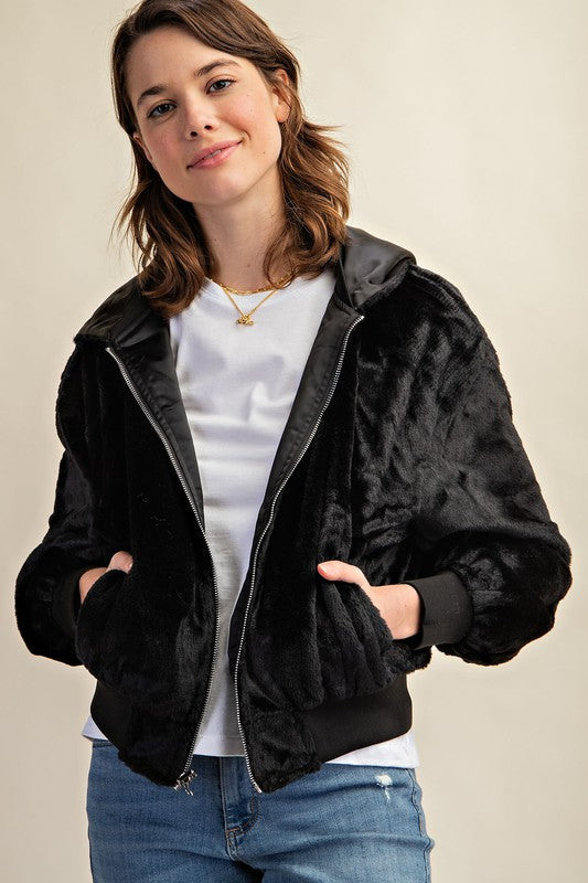 Reversible Bomber Jacket
