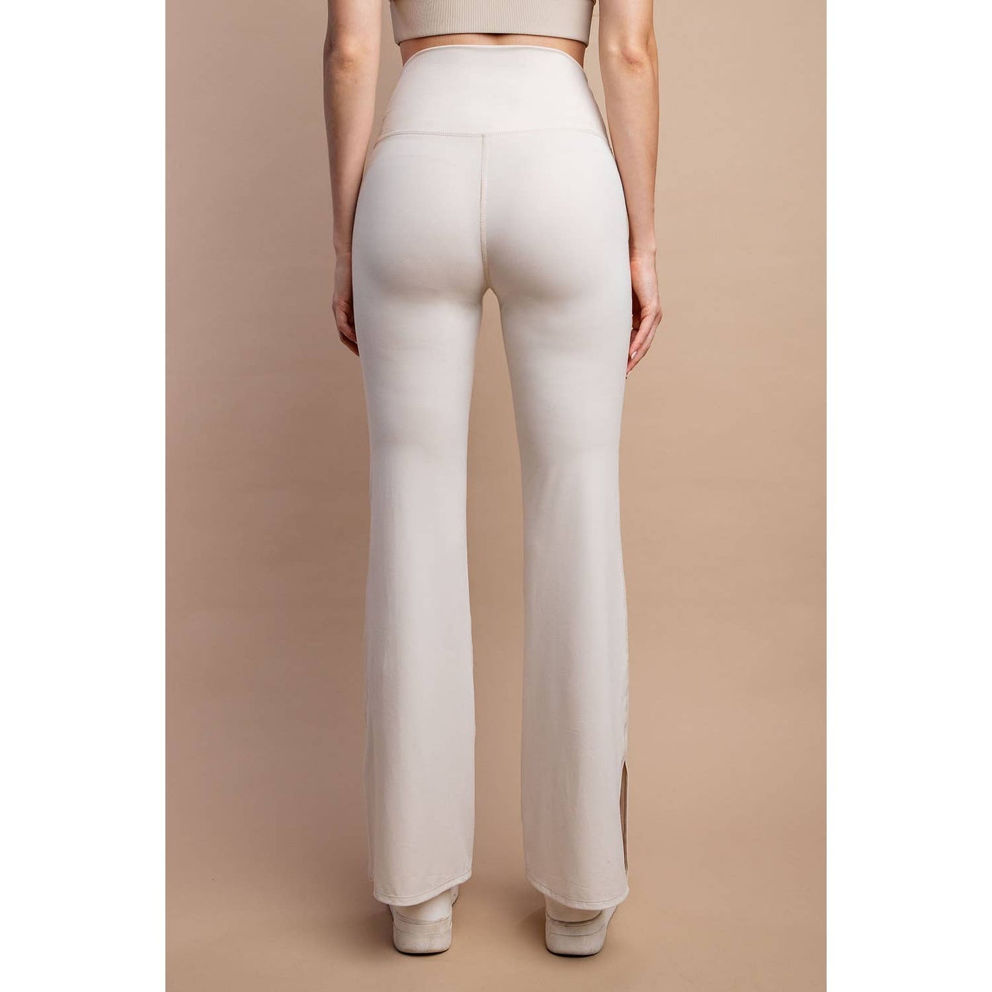 Flared Yoga Pants With Pockets