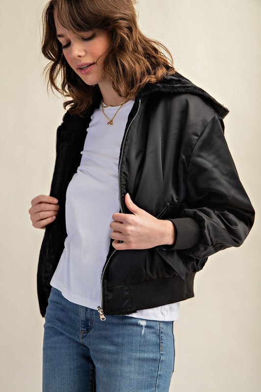 Reversible Bomber Jacket