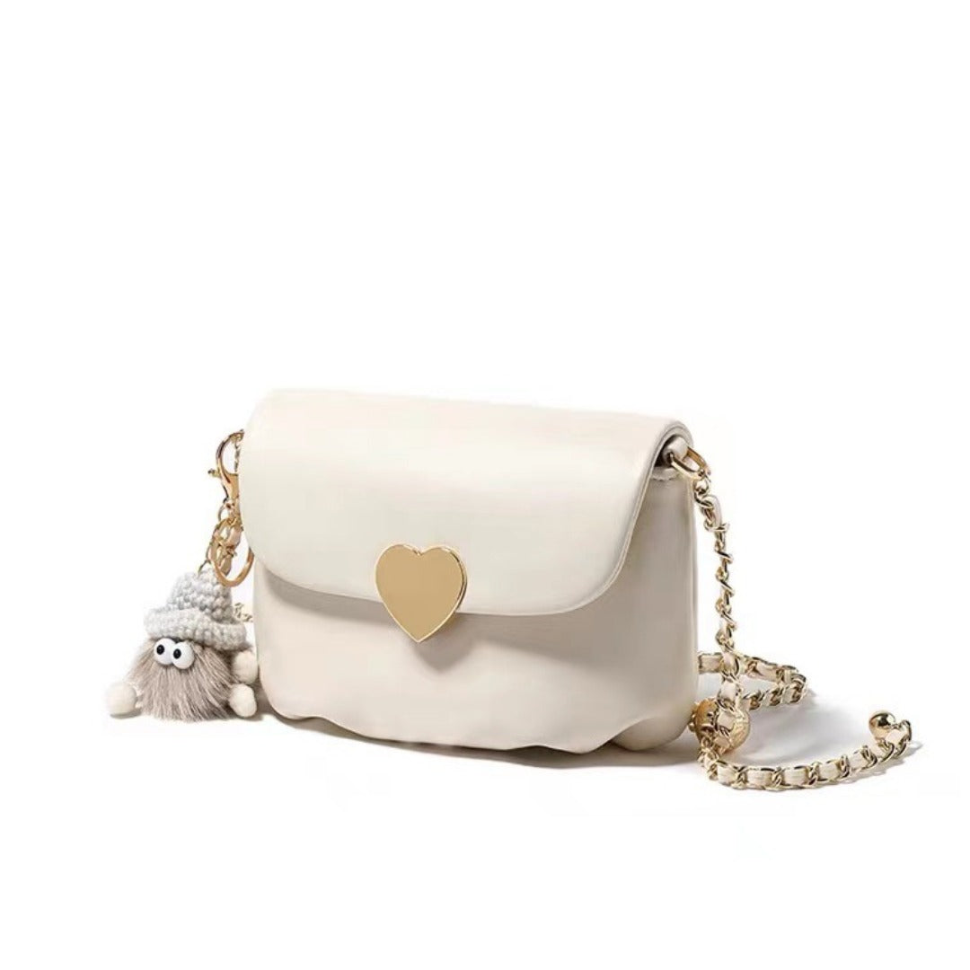 Elegant Small Crossbody White Bag