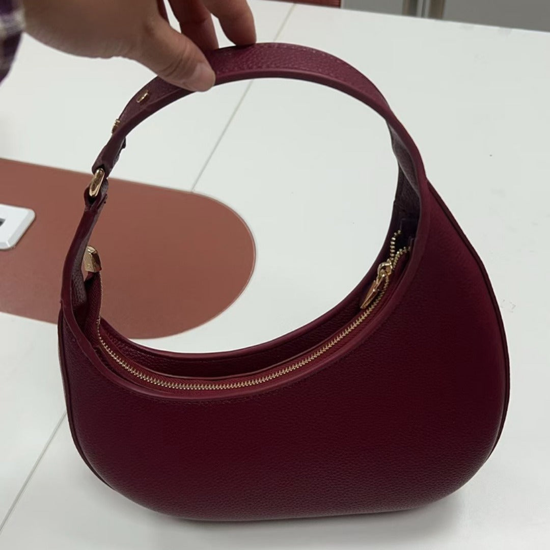 crescent moon shoulder bag