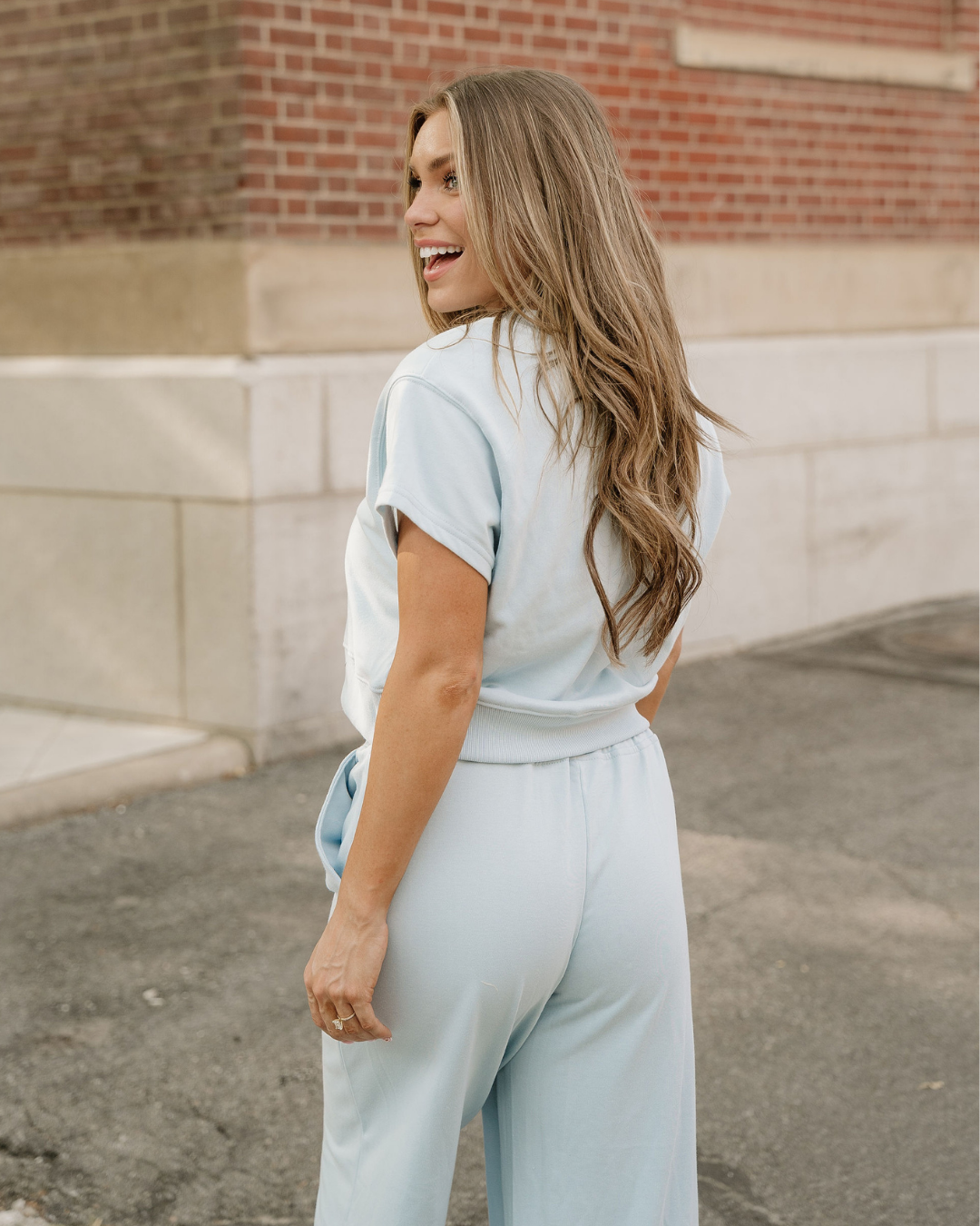 Lucy Wide Leg Pants 2pcs Outfit