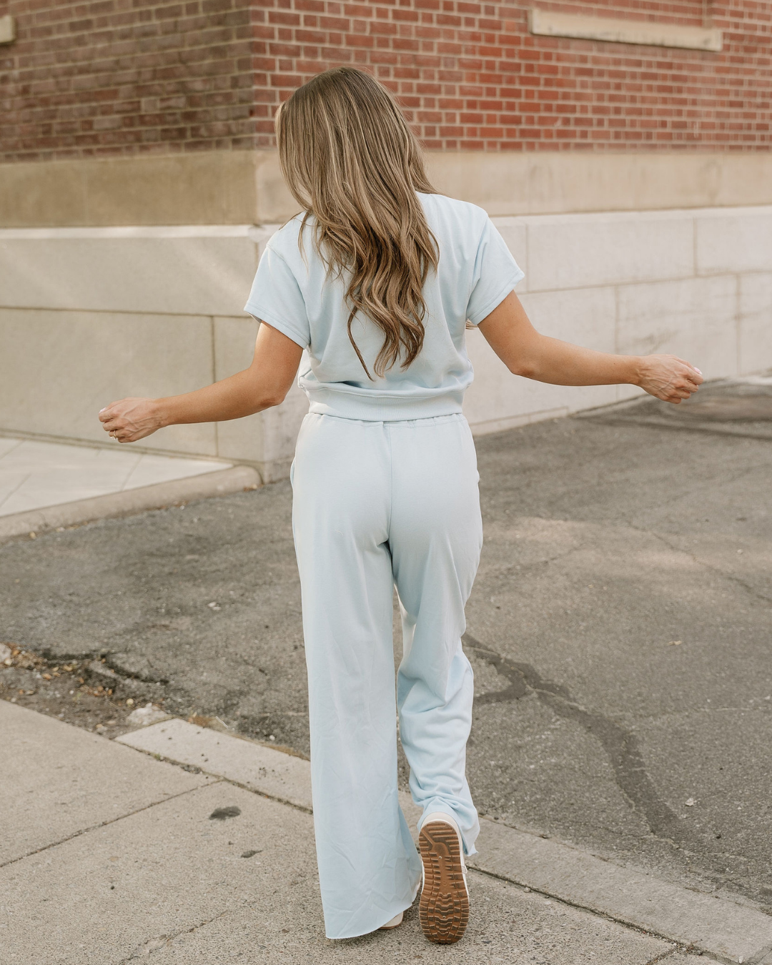 Lucy Wide Leg Pants 2pcs Outfit
