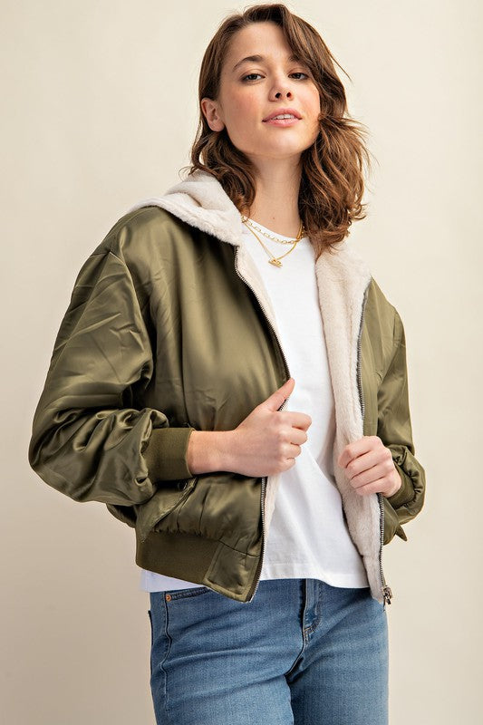 Reversible Bomber Jacket