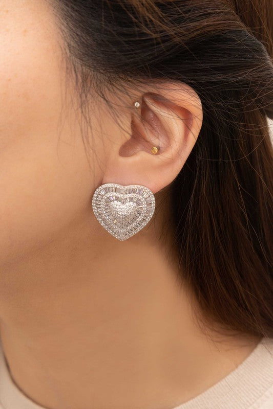 Don't Break My Heart Post Earrings