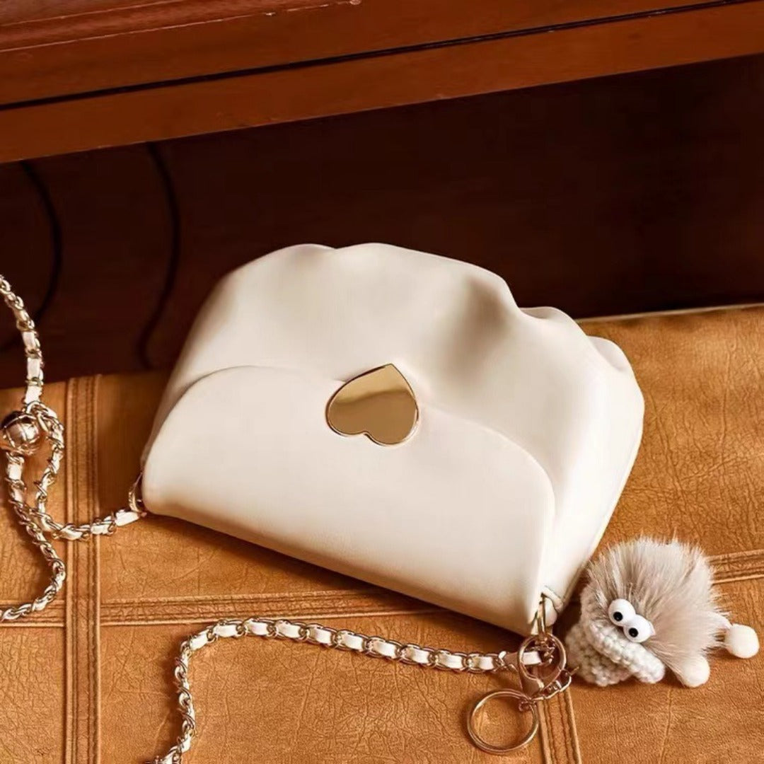 Elegant Small Crossbody White Bag