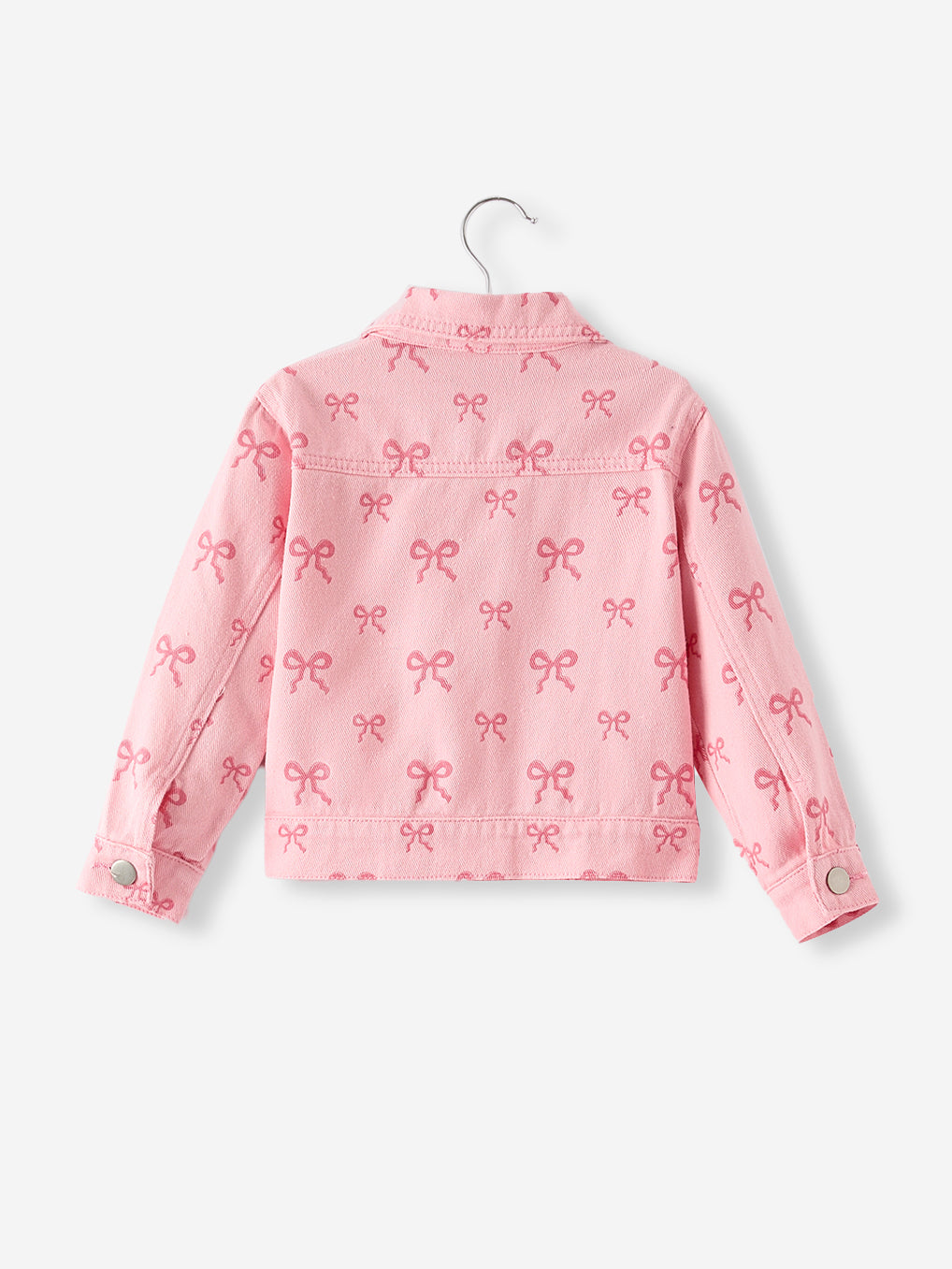 Pink Girls Denim Jacket