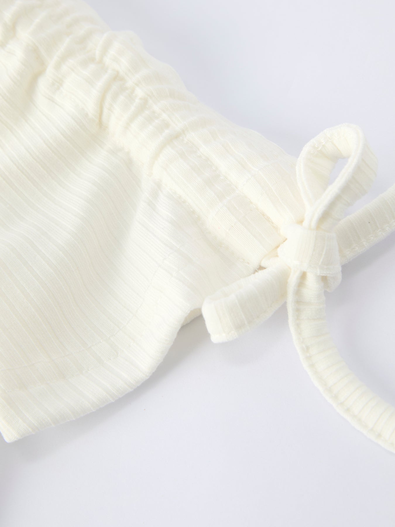 Daisy Set Ruched Tie Sleeve