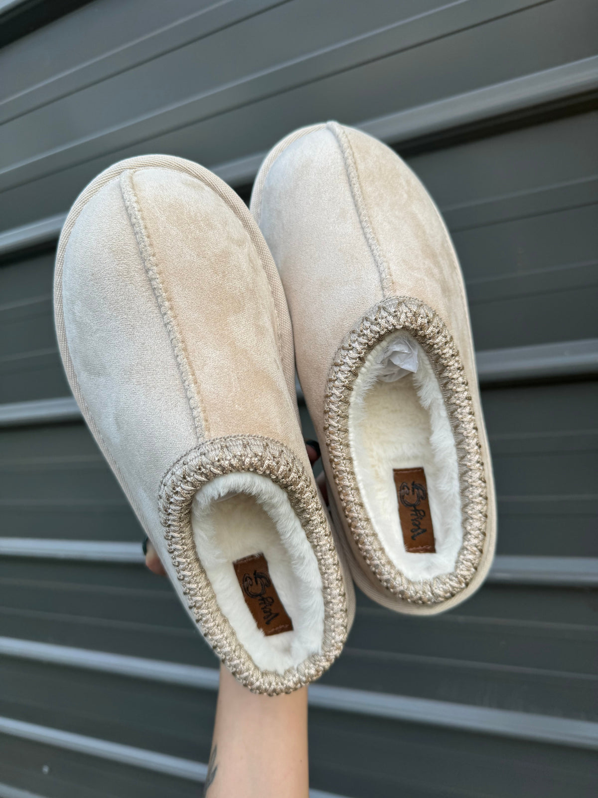 Cow Print Bruin Slippers | Cozy Women's Slip-On Slippers