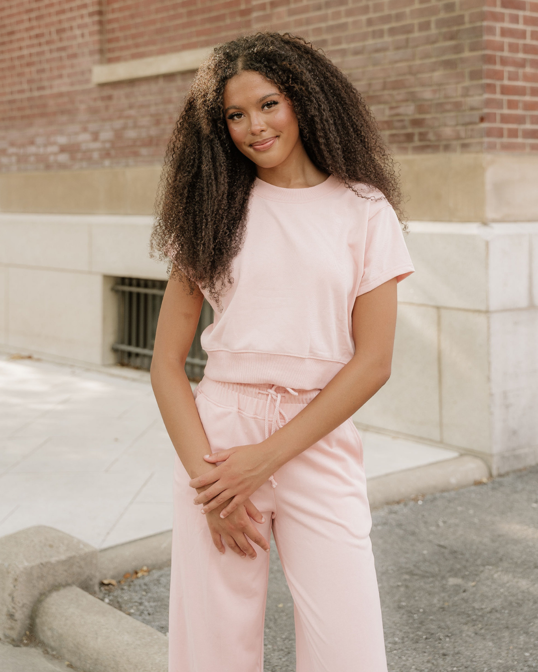 Lucy Wide Leg Pants 2pcs Outfit