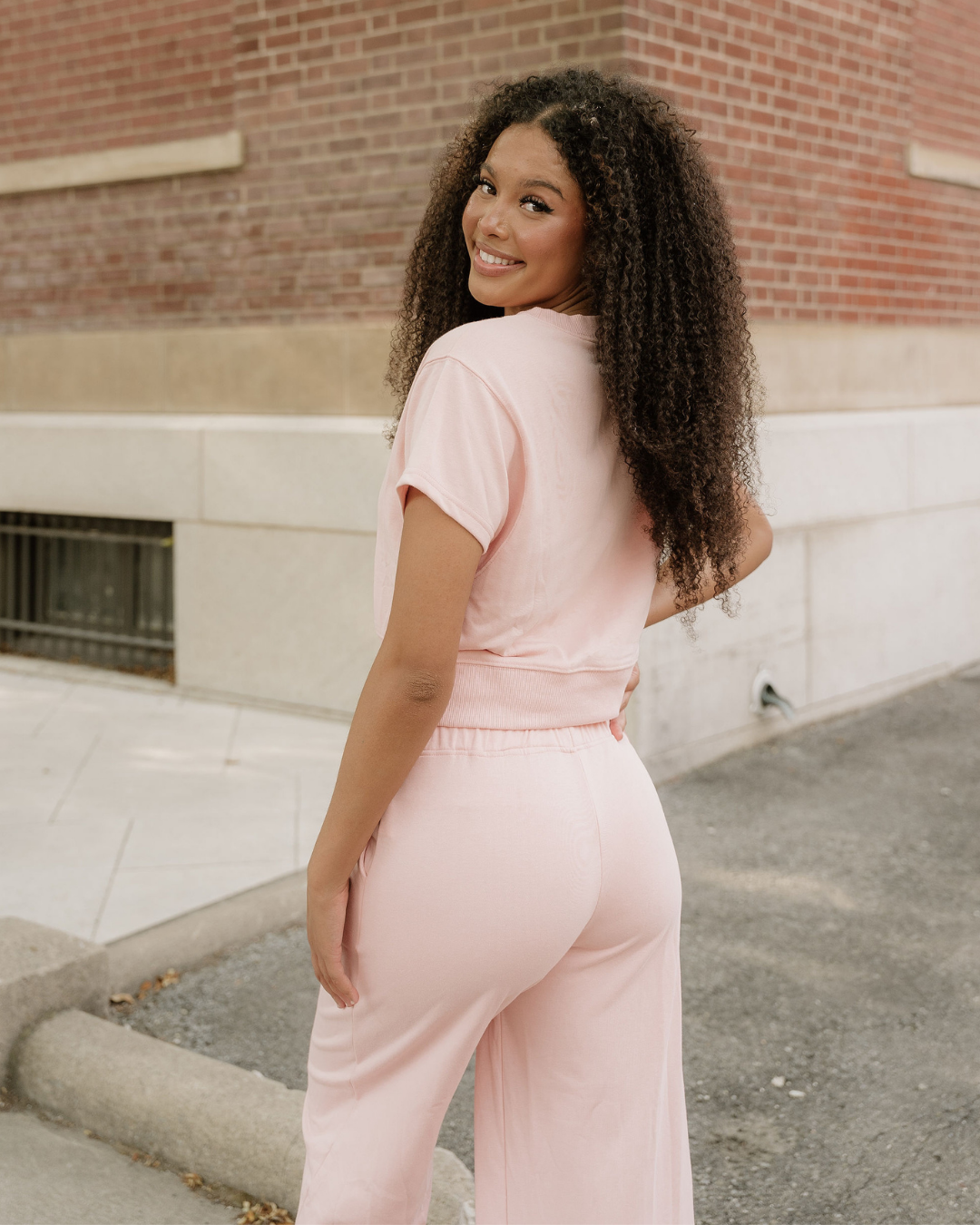 Lucy Wide Leg Pants 2pcs Outfit