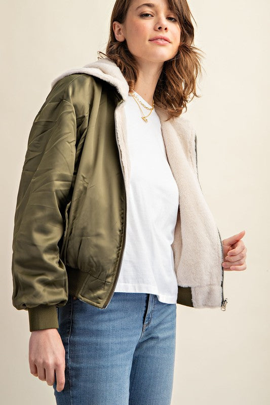 Reversible Bomber Jacket