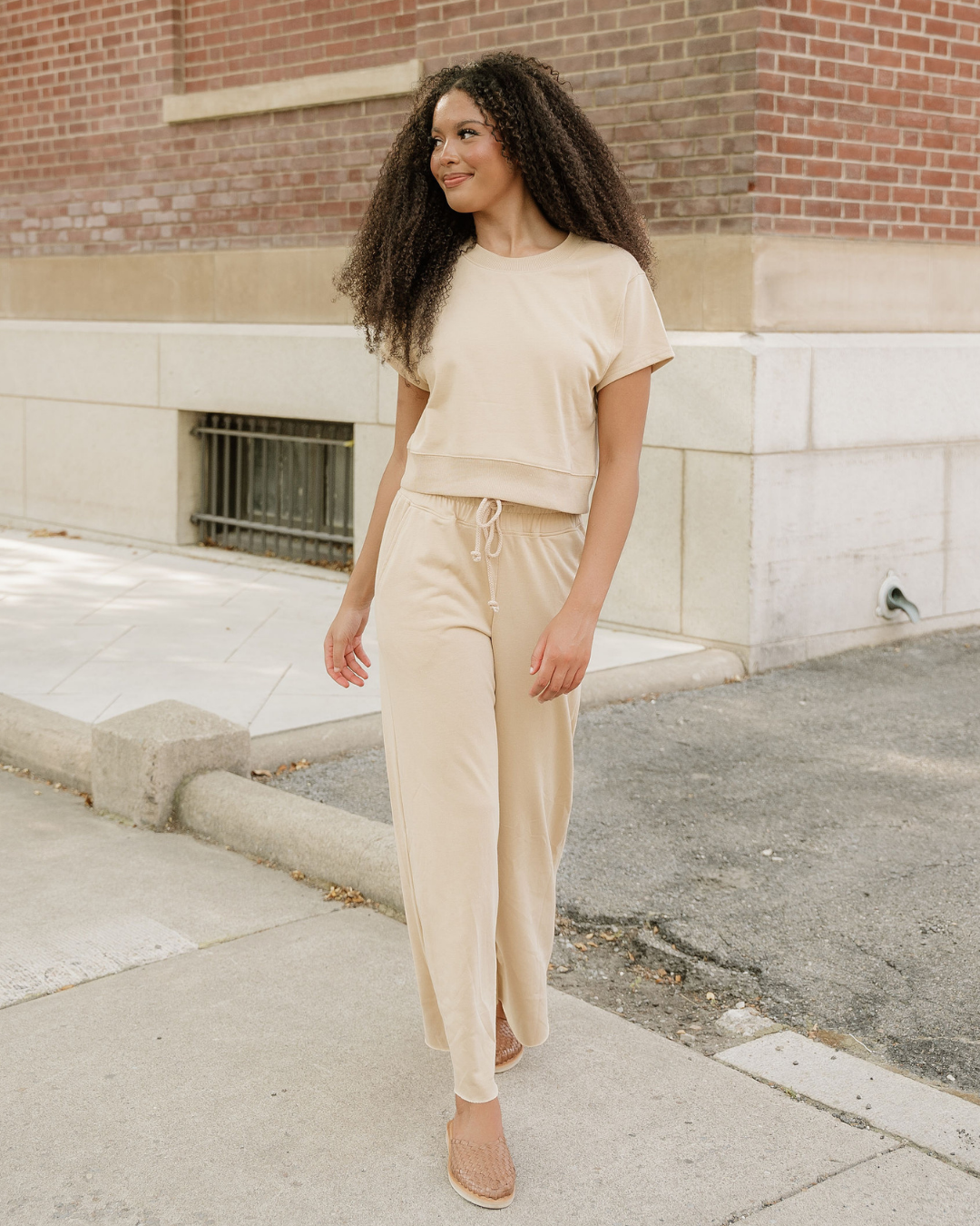 Lucy Wide Leg Pants 2pcs Outfit