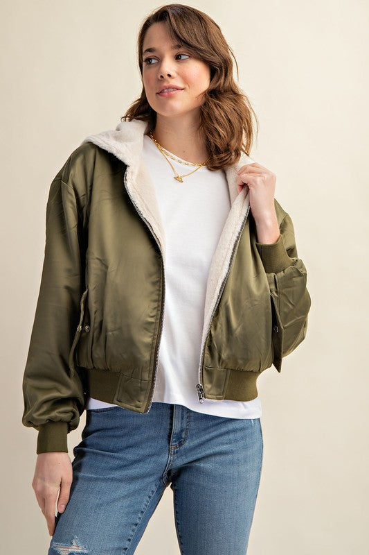 Reversible Bomber Jacket