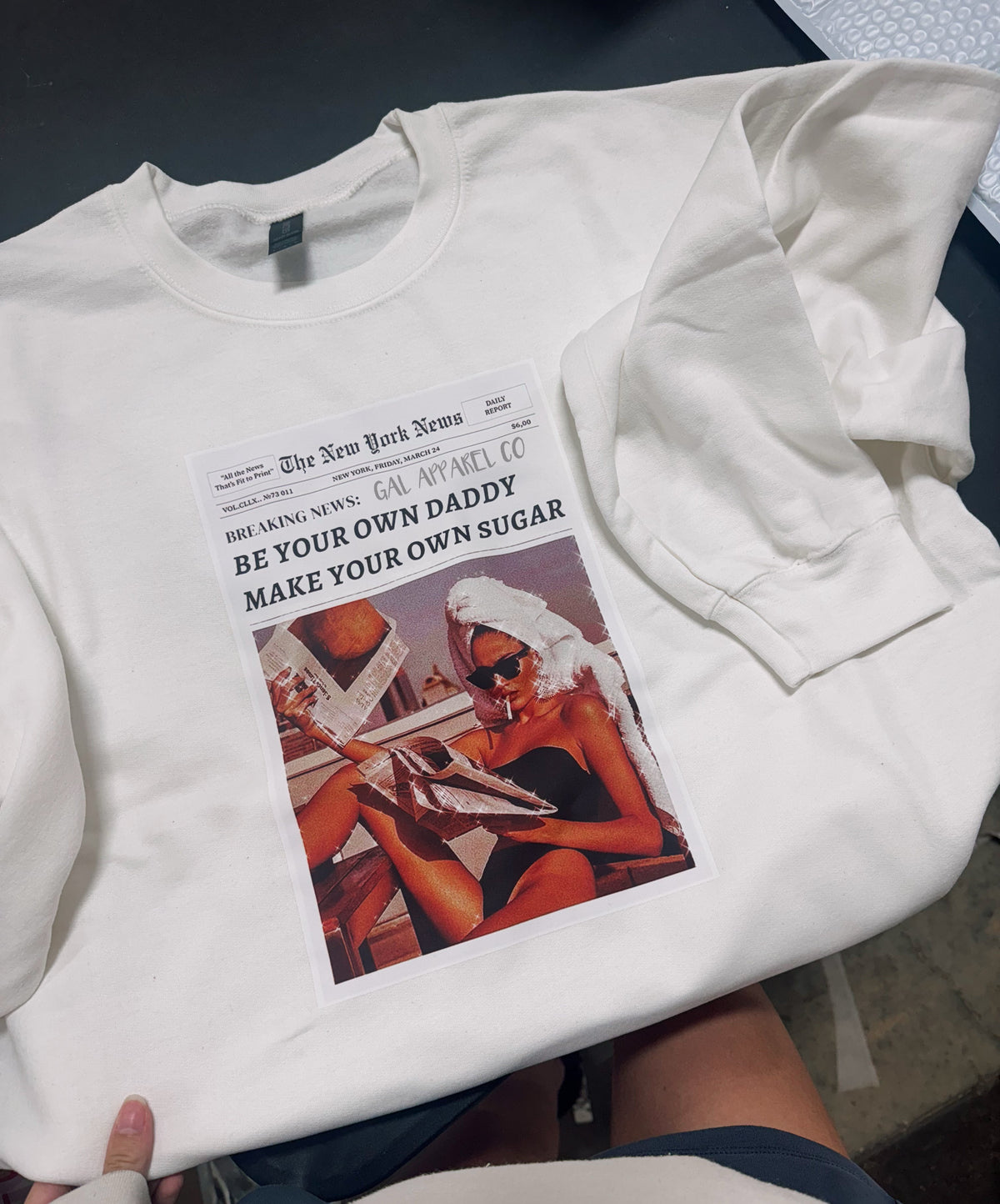 Be Your Own Daddy Make Your Own Sugar Graphic Tee or Sweatshirt
