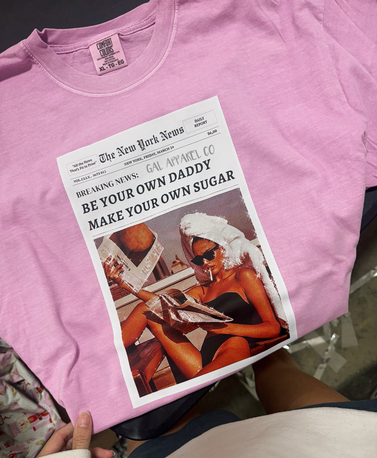 Be Your Own Daddy Make Your Own Sugar Graphic Tee or Sweatshirt