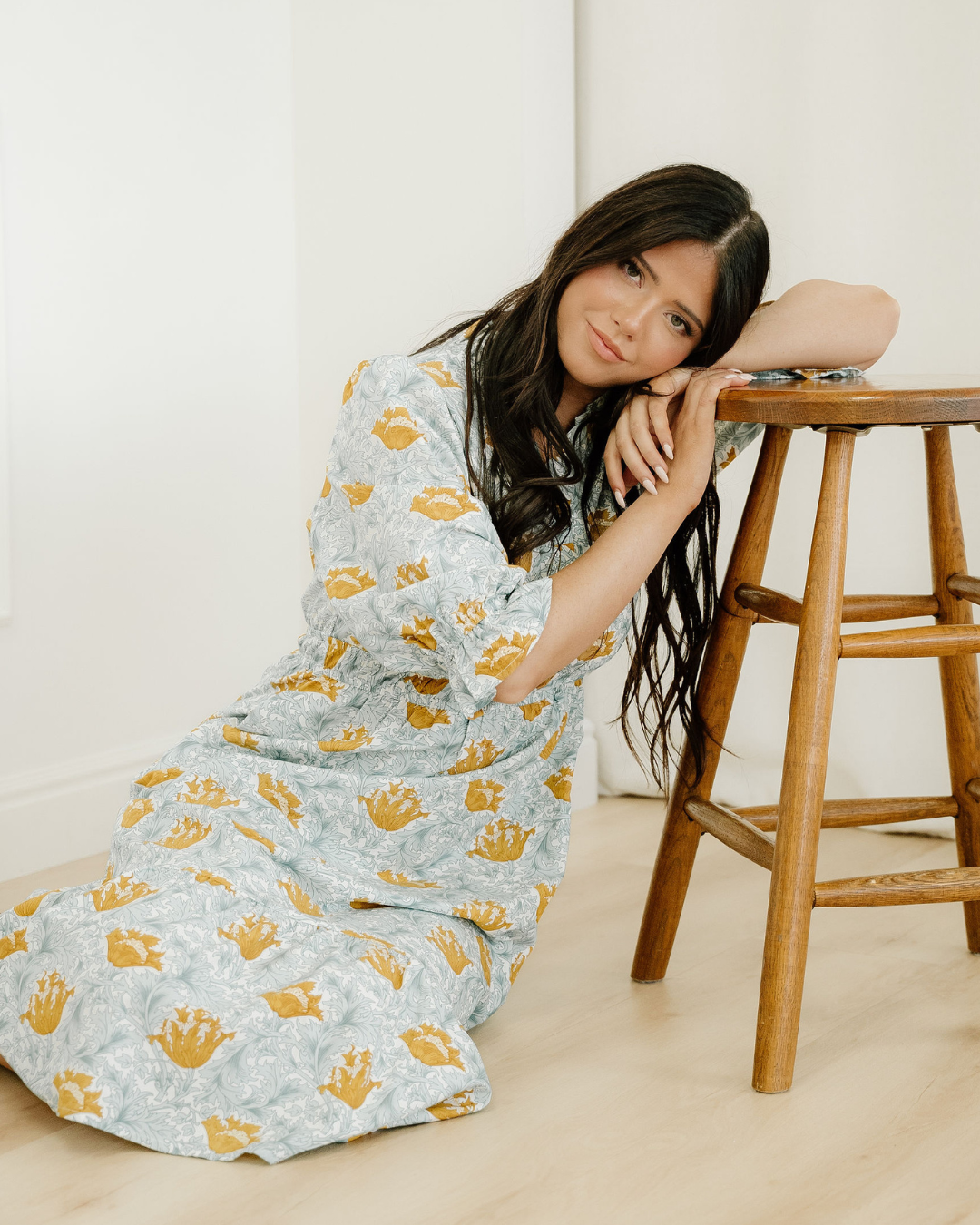 Parker V Neck Long Dress