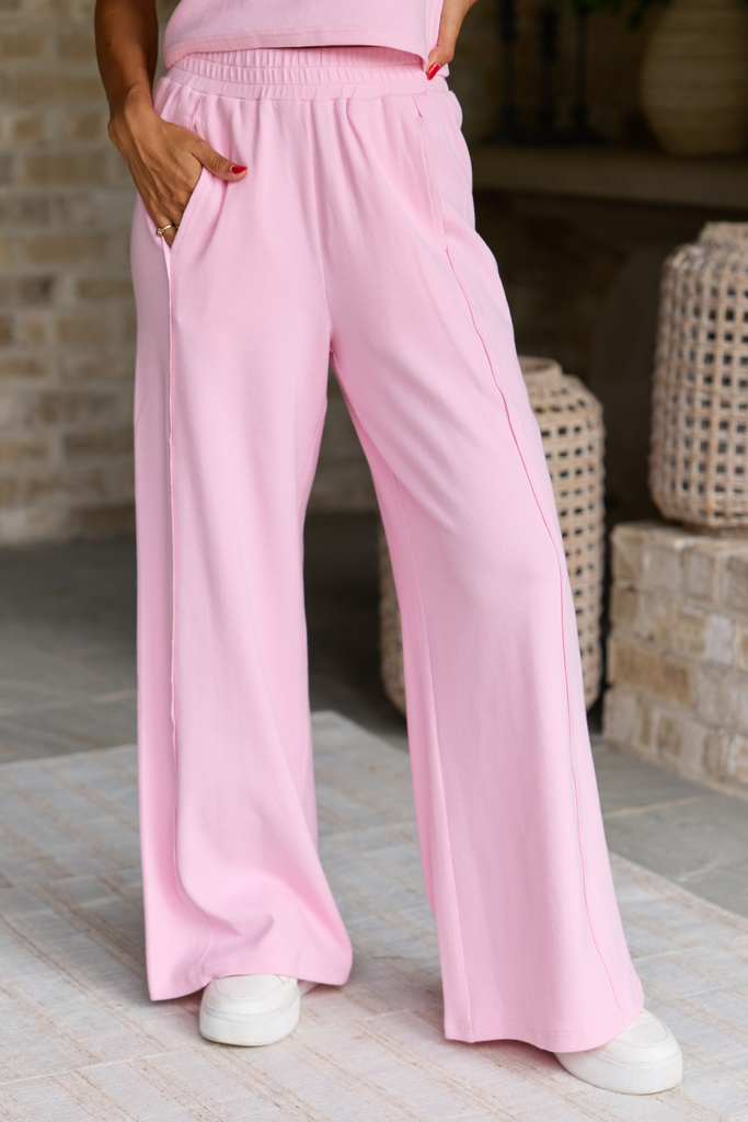 Banks Pink Wide Leg Pants