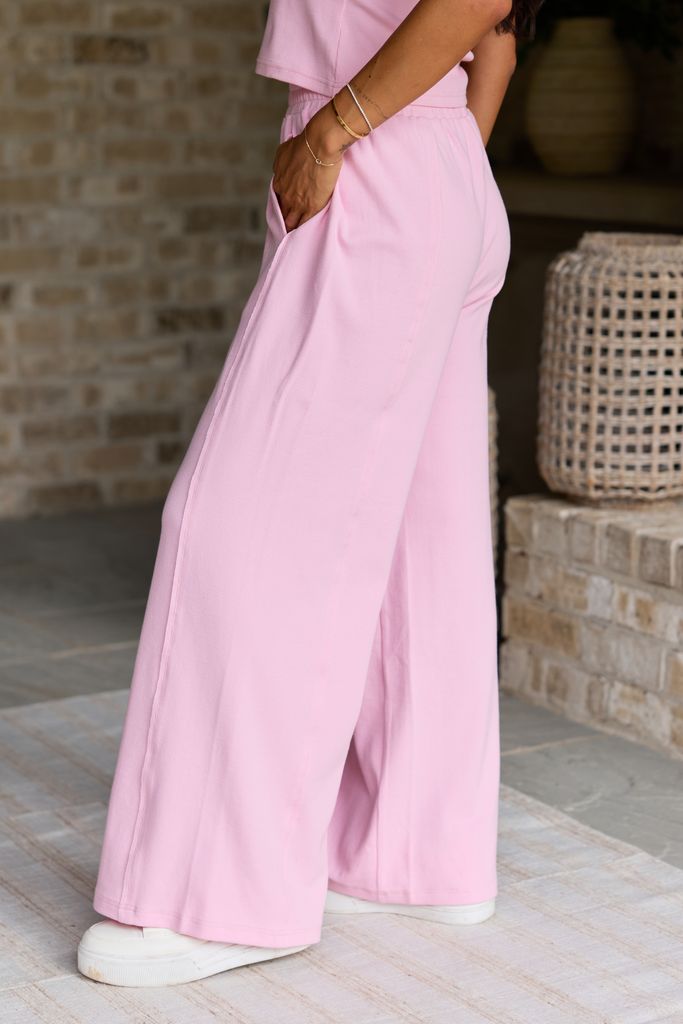 Banks Pink Wide Leg Pants