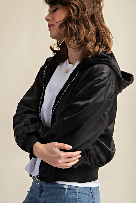 Reversible Bomber Jacket