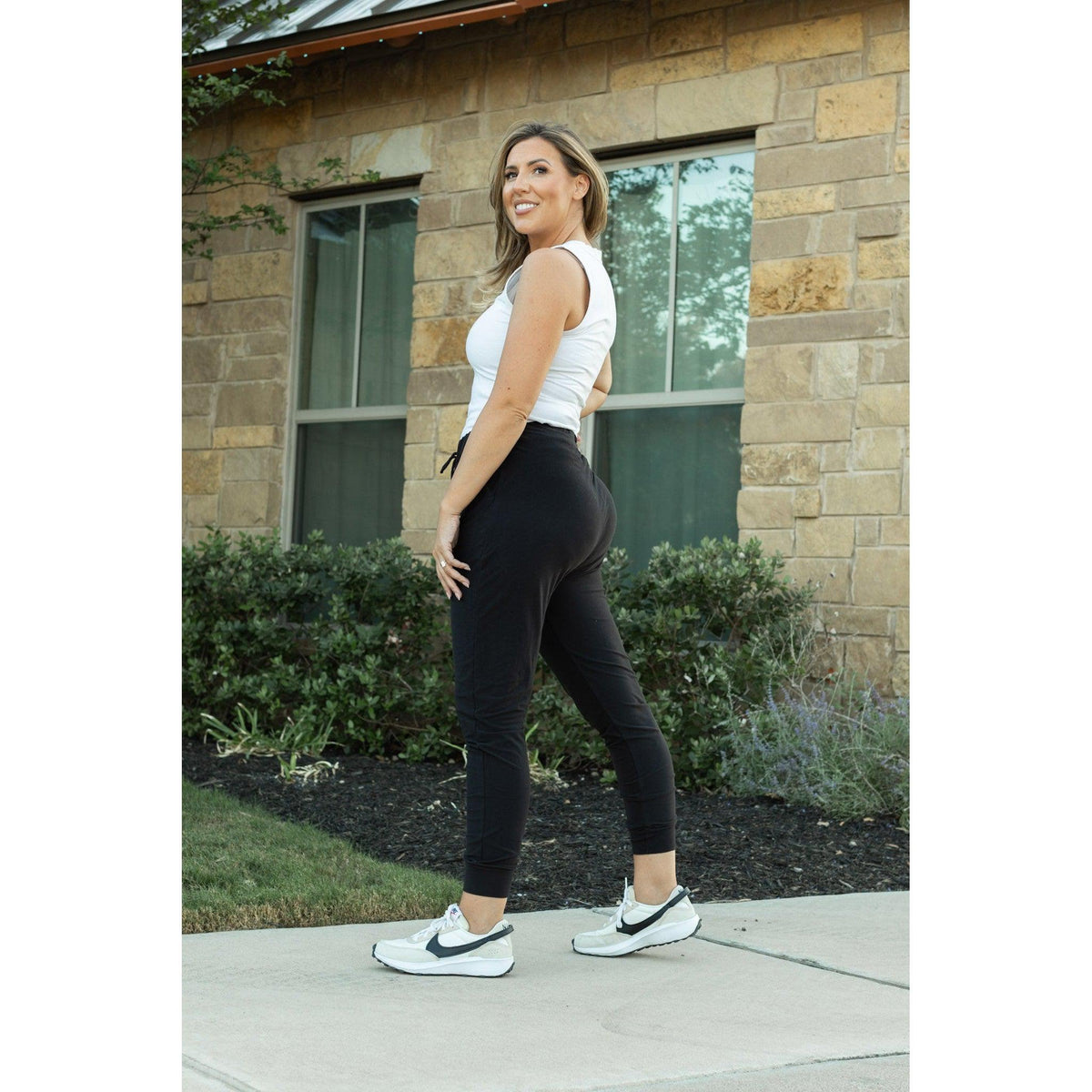 The Reagan - Black Joggers