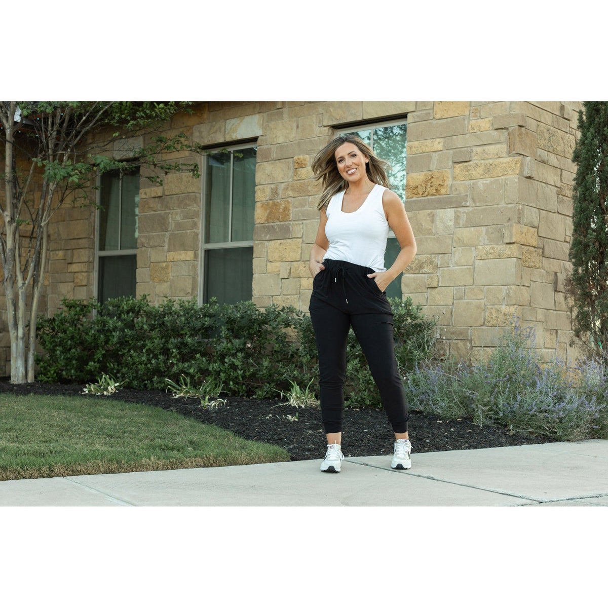 The Reagan - Black Joggers