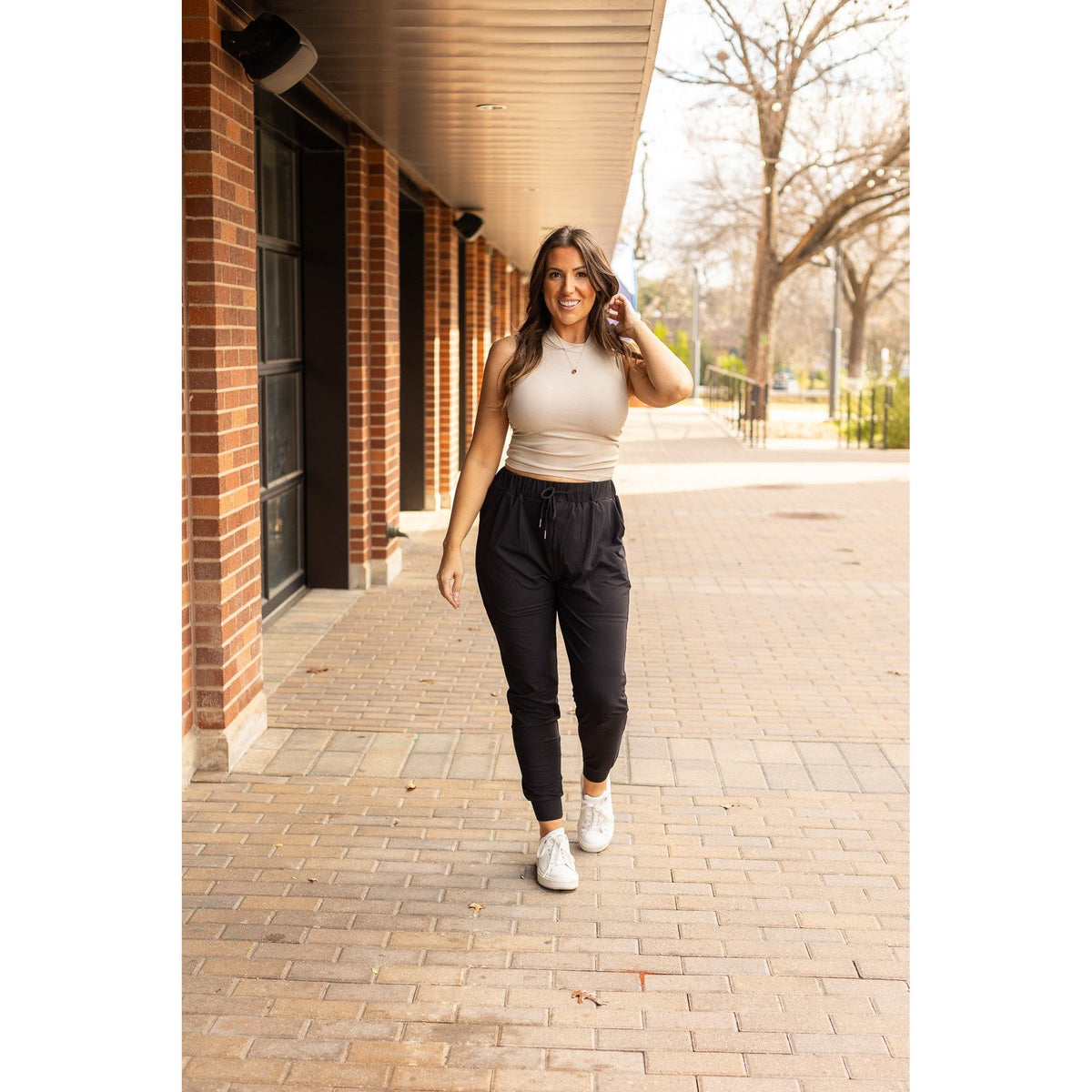 The Reagan - Black Joggers
