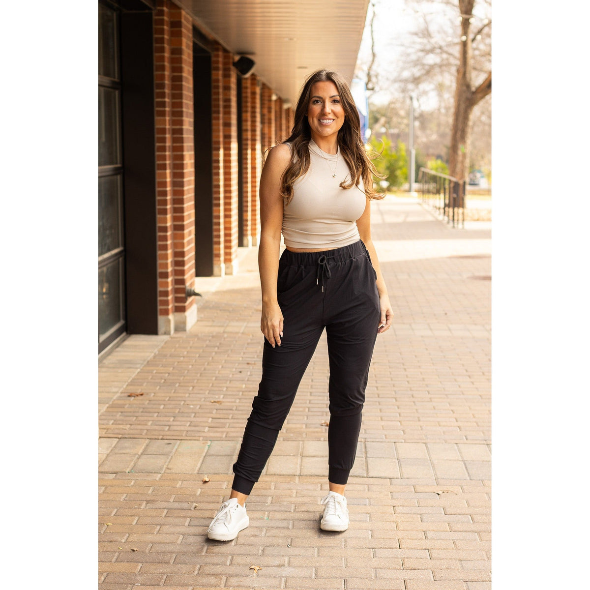 The Reagan - Black Joggers