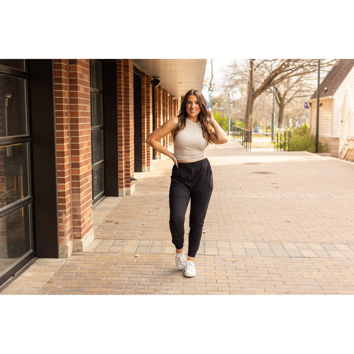 The Reagan - Black Joggers
