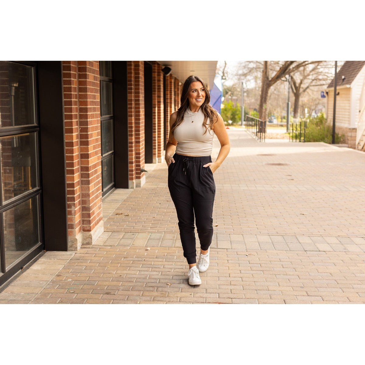The Reagan - Black Joggers