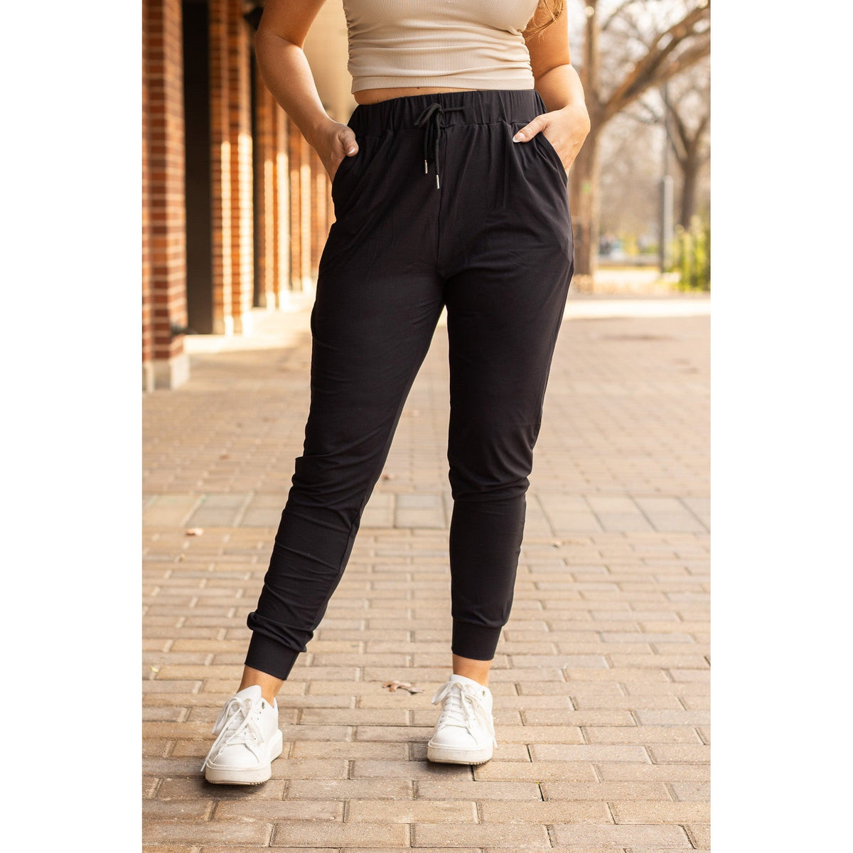 The Reagan - Black Joggers
