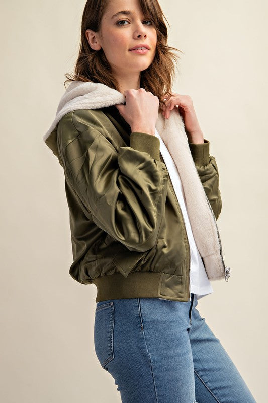 Reversible Bomber Jacket