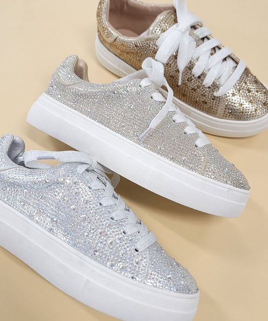 RHINESTONE SNEKAERS