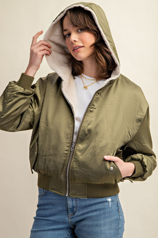 Reversible Bomber Jacket