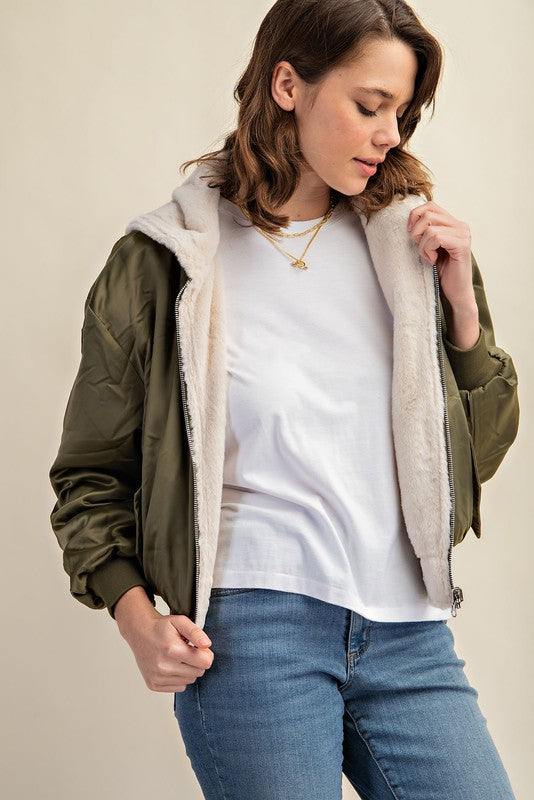 Reversible Bomber Jacket