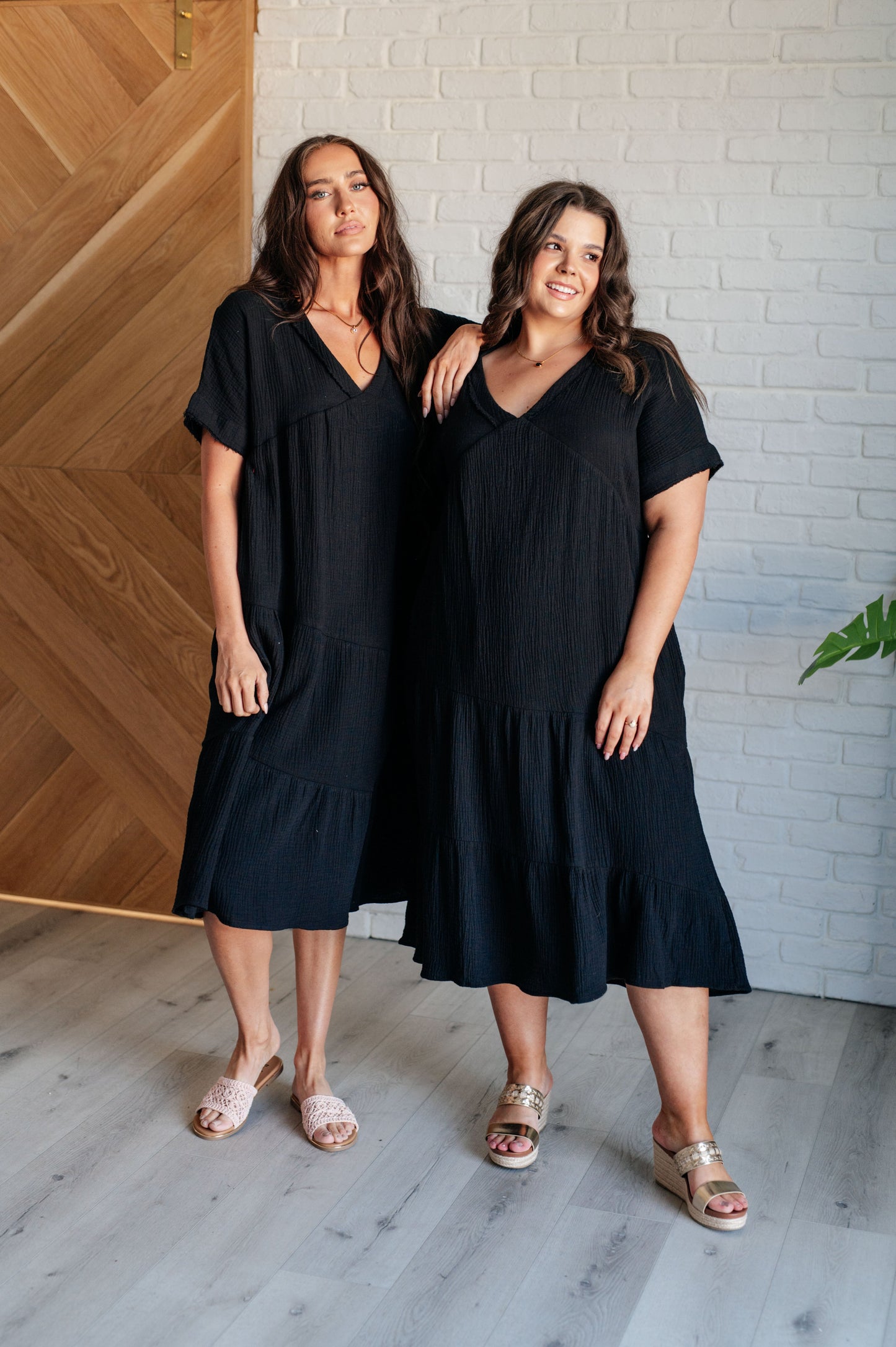 Sometimes I'm Modest Dress in Black