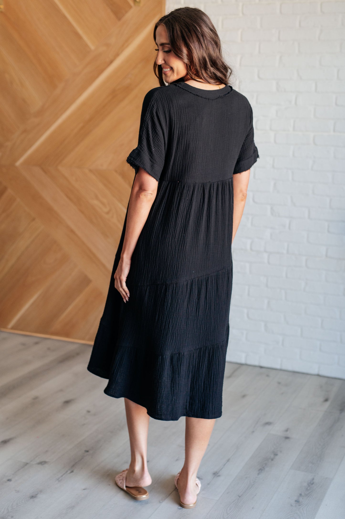 Sometimes I'm Modest Dress in Black