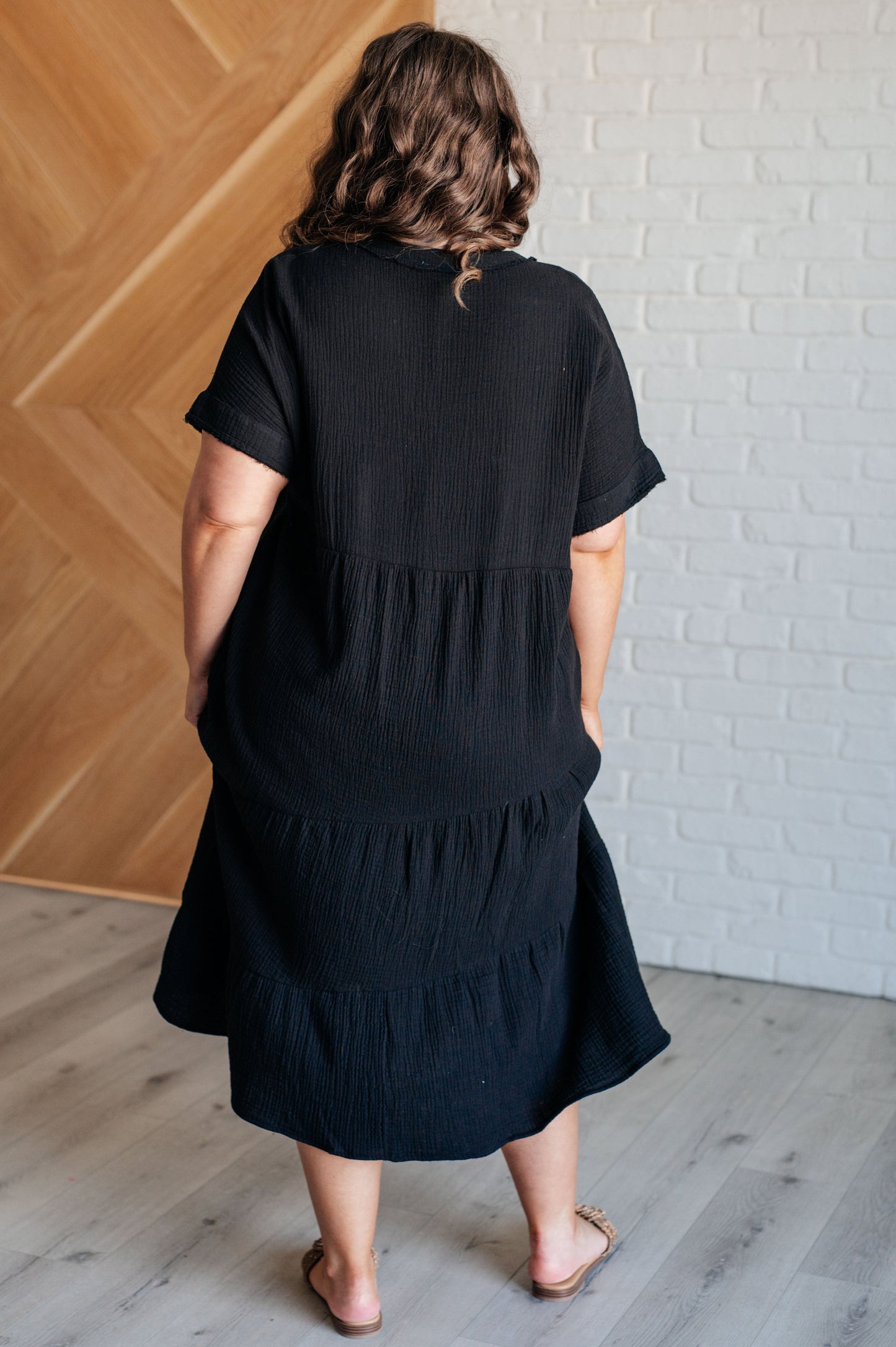 Sometimes I'm Modest Dress in Black