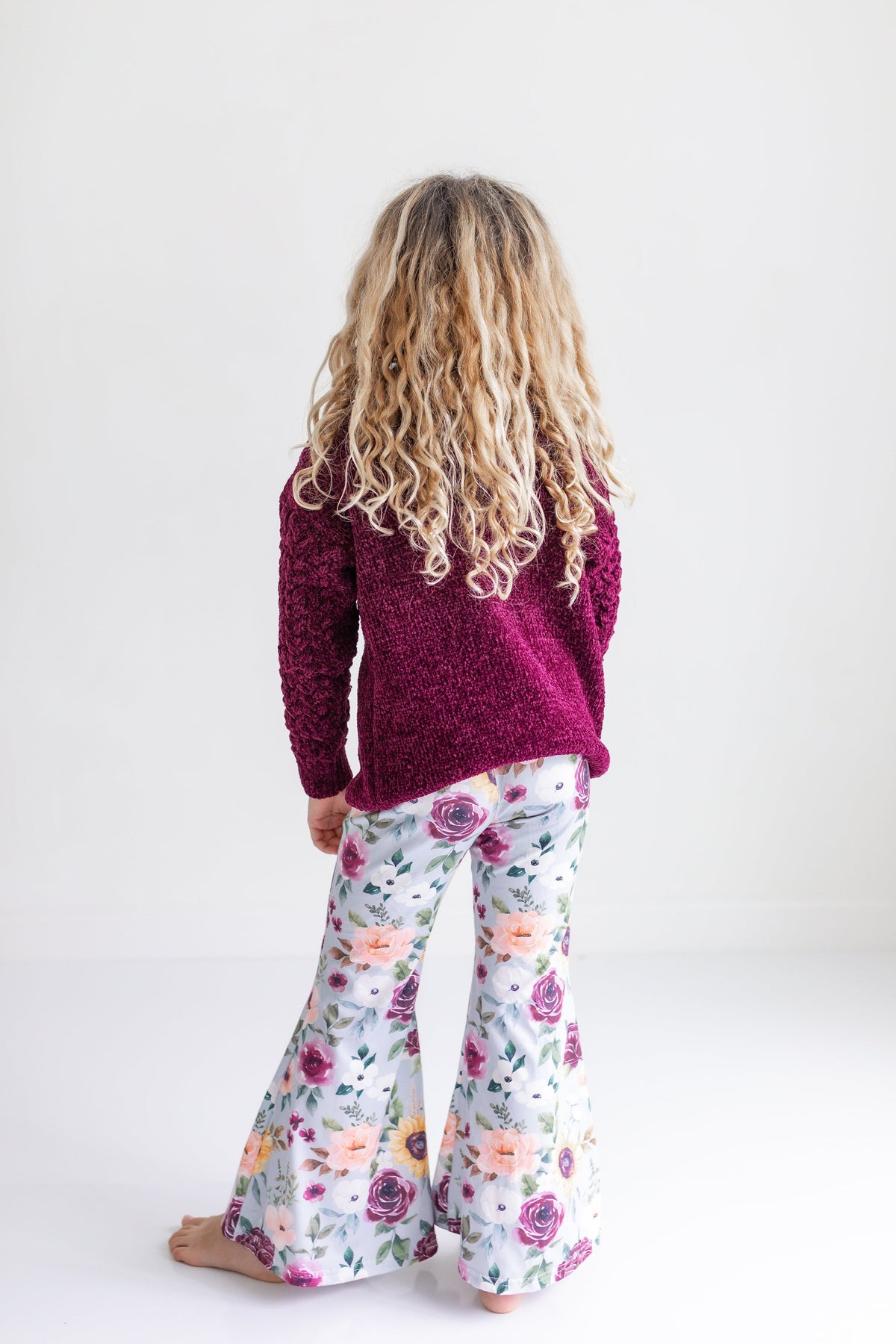 Plum Floral Sage Set