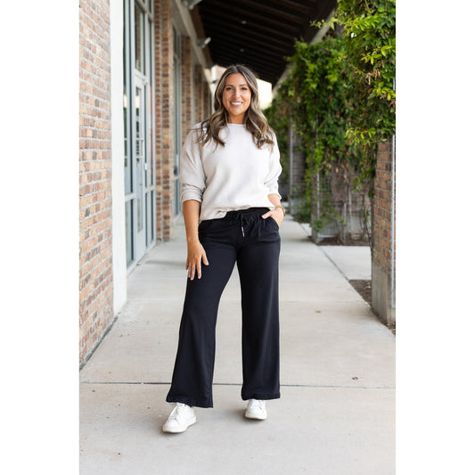 The Morgan - Casual Loose Fit LUXE Wide Leg Pants *
