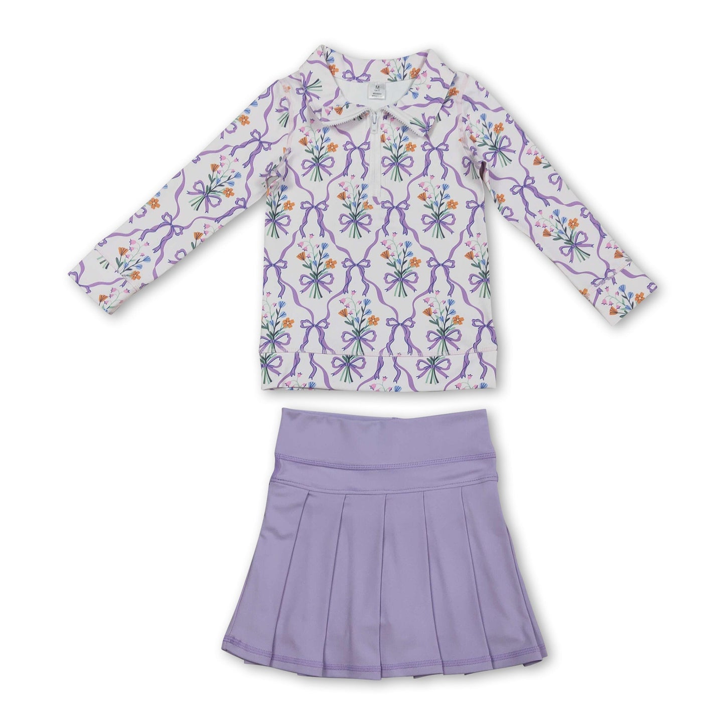 Floral Lavender Activewear Set