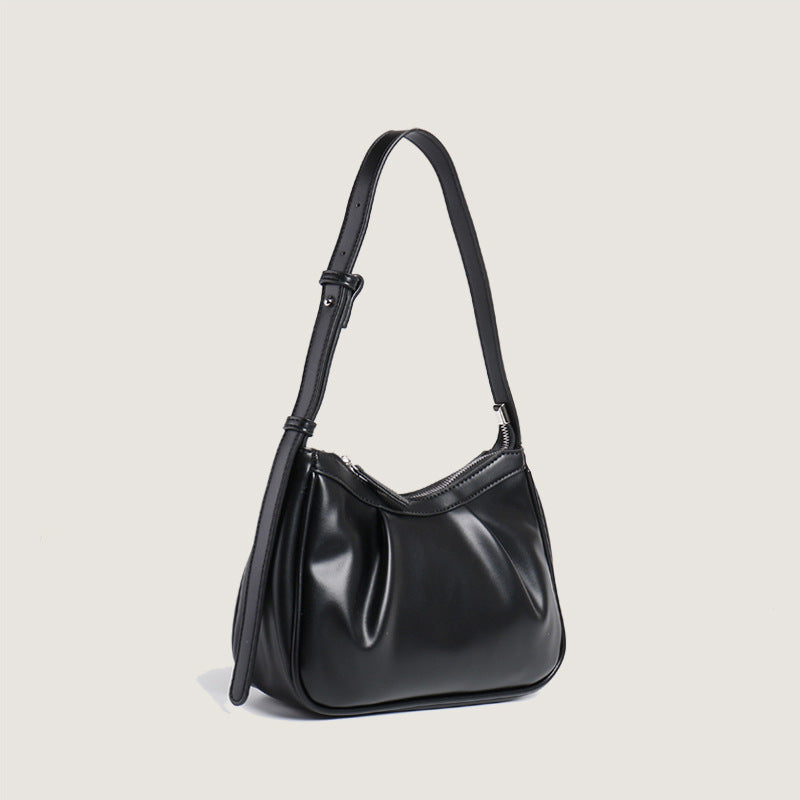 Pleated Shoulder Bag