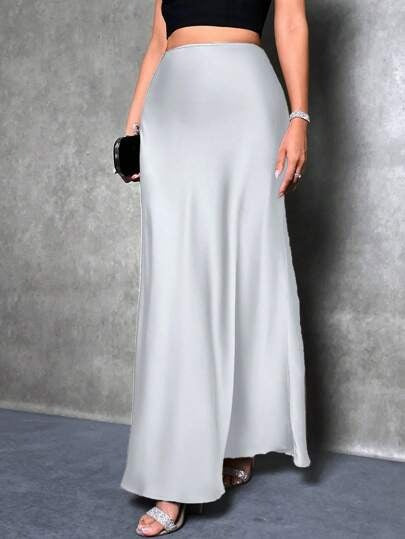 Satin Skirt