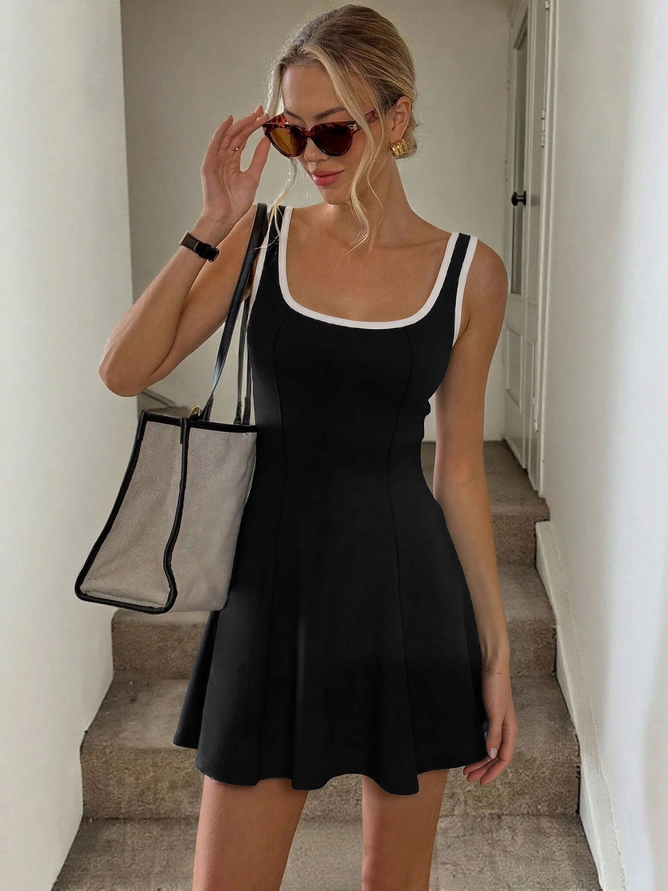 Slimming A line Short Tennis Dress