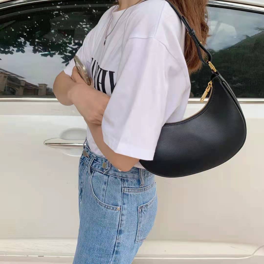 Elegant Half Moon Bag