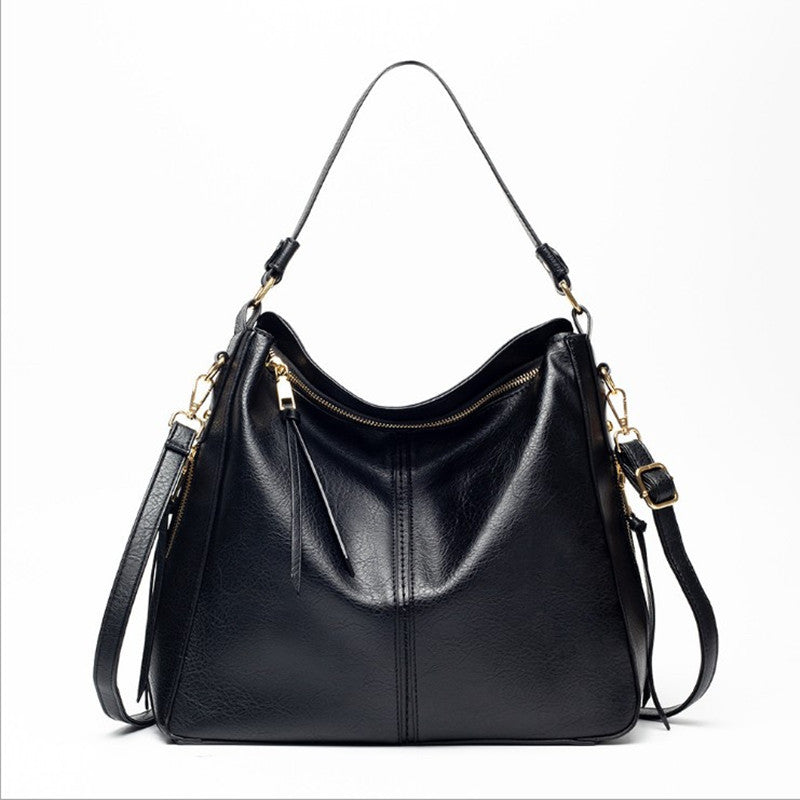 Vegan Leather Hobo Handbag